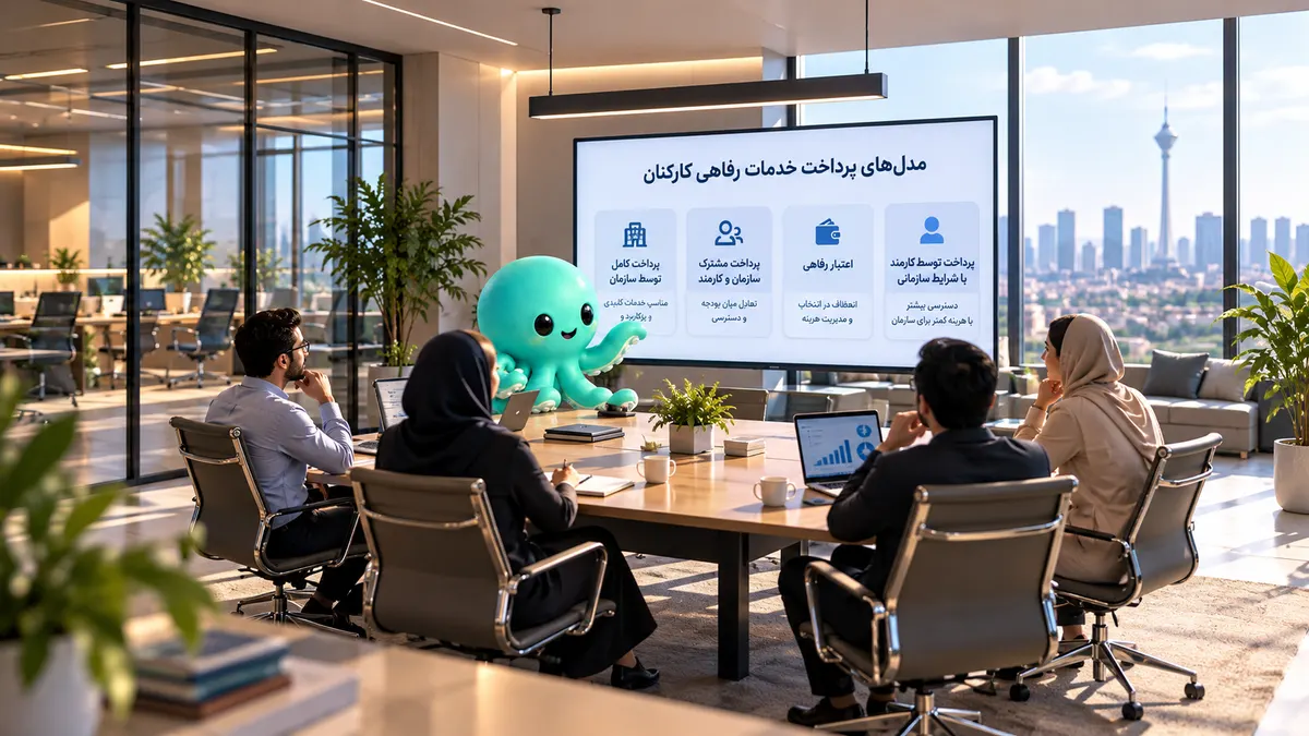 مدلهای پرداخت هزینه خدمات رفاهی کارکنان مقایسه مدلهای پرداخت هزینه خدمات رفاهی کارکنان توسط سازمان و کارمند