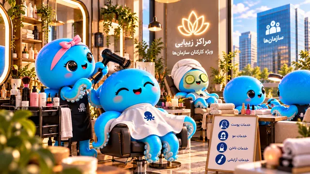 مرکز خدمات زیبایی برای ارائه خدمات به کارکنان شرکت‌ها از طریق شبکه رفاهی