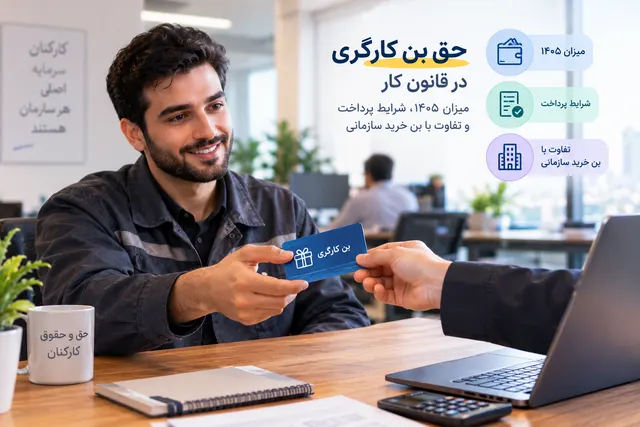 حق بن کارگری در قانون کار؛ قرارداد کار، ترازوی عدالت و کیف پول کارکنان